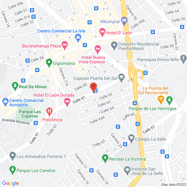 Map of La Esquina De La Construcción M & M Ltda.