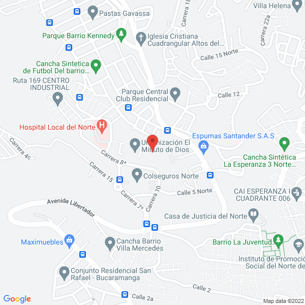 Map of La Esquina Del Constructor