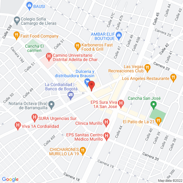 Map of La Fiesta De Tus Sueños