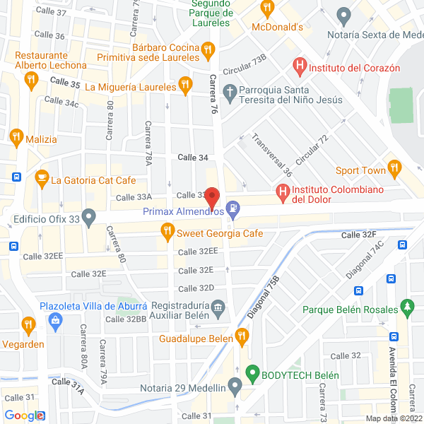 Mapa de La Gran Drogueria