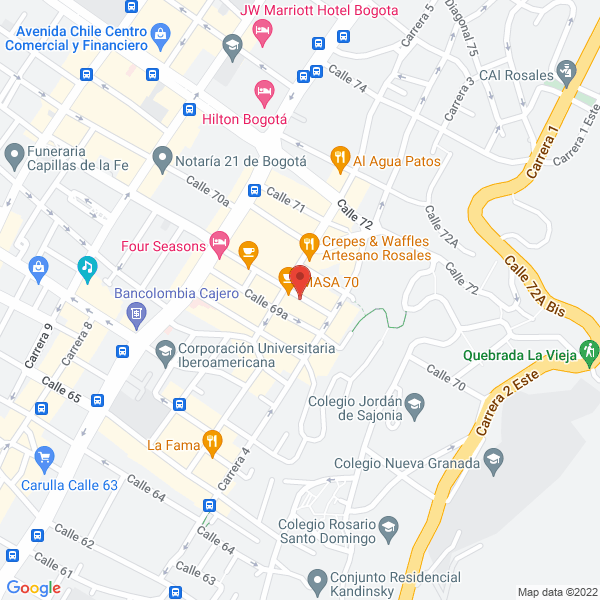 Mapa de La Hamburgueseria En Emaus