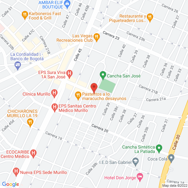 Map of La Locura Del Cabrito