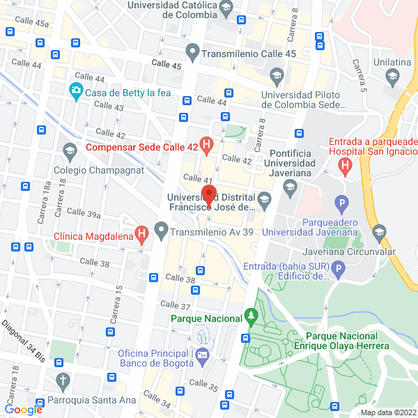 Mapa de La Nueva Plateria Florentina S.A.S.