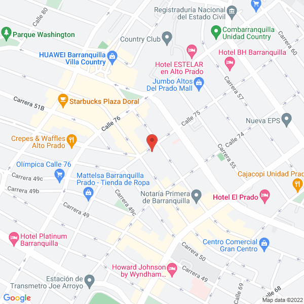 Map of La Optica Consultorio Visual