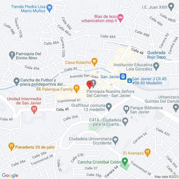 Mapa de La Promoción De Las Carnes No.1