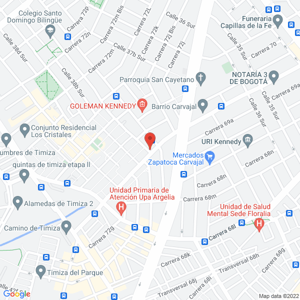 Mapa de Laboratorio Multianalisis S.A.S