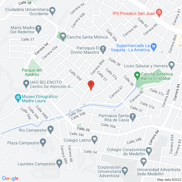 Mapa de Laboratorio Naturex
