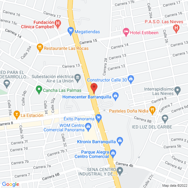 Map of Laboratorío Servidiesel