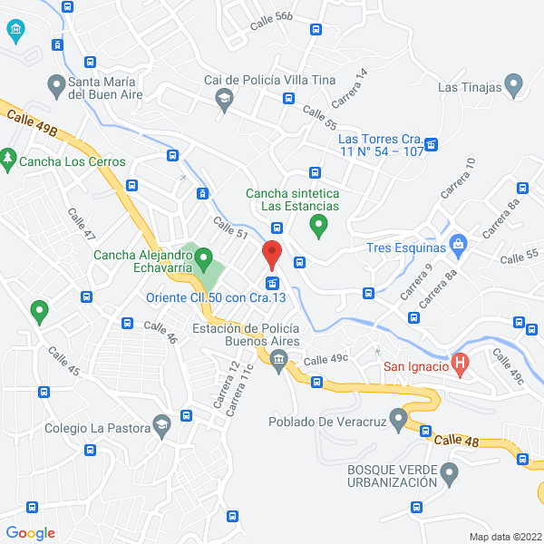 Mapa de Laboratorio Y Distribuciones Bachué