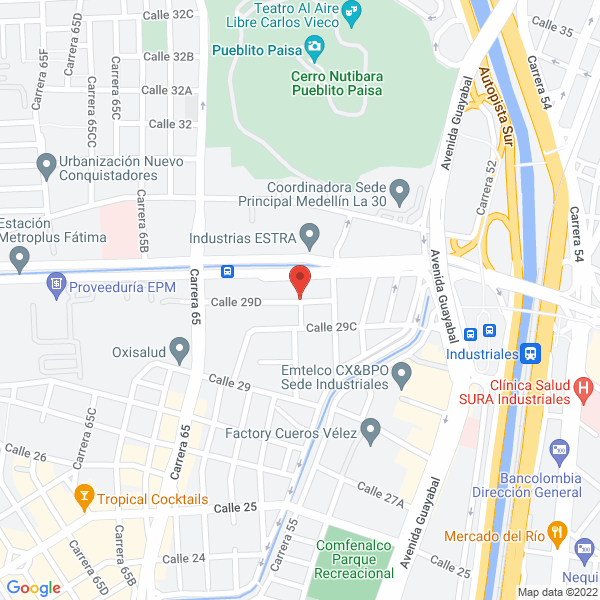 Mapa de Laboratorios América S.A.