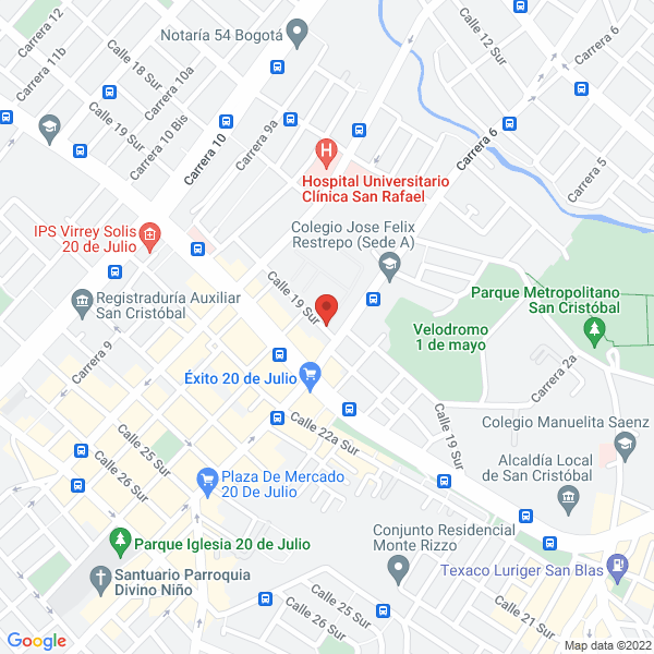 Mapa de Laboratorios De Control De Calidad Del Ejercito
