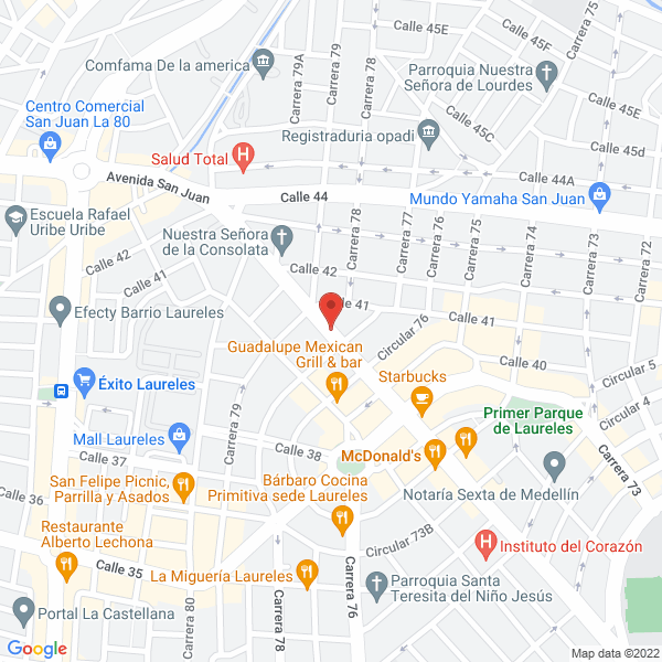 Mapa de Lavandería Los Cisnes