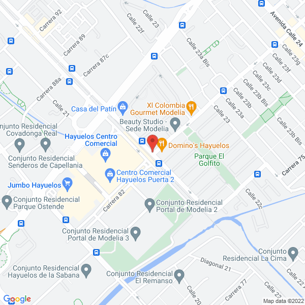 Mapa de Lavandería Real Star