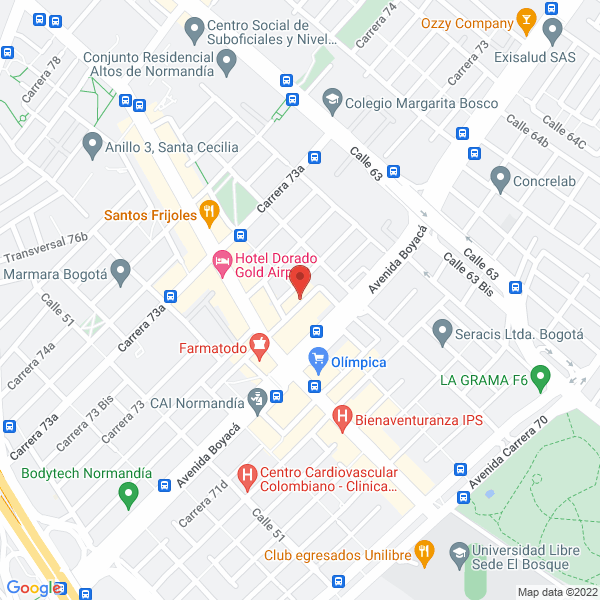 Mapa de Lavarquin Insumos Quúmicos
