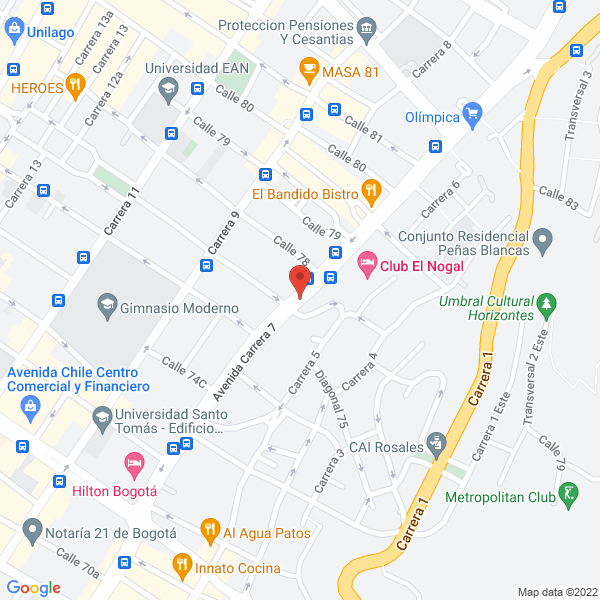 Mapa de Lavaseco El Nogal
