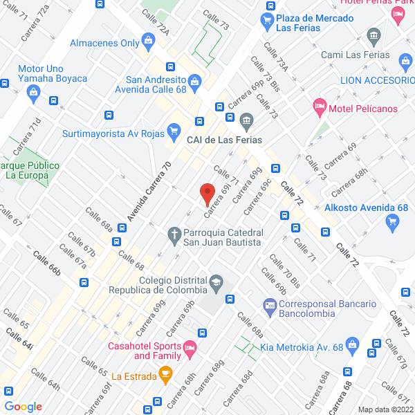 Mapa de Impresos Grafinorte Ltda.