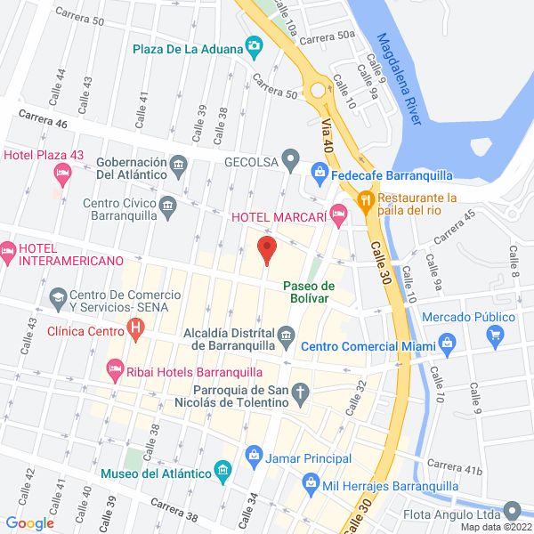 Map of Impresos Industriales Ltda.