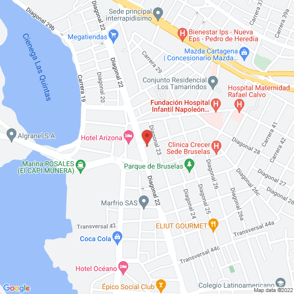 Map of Imprima S.A.S.
