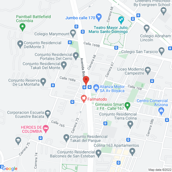 Mapa de Improagro Ltda.