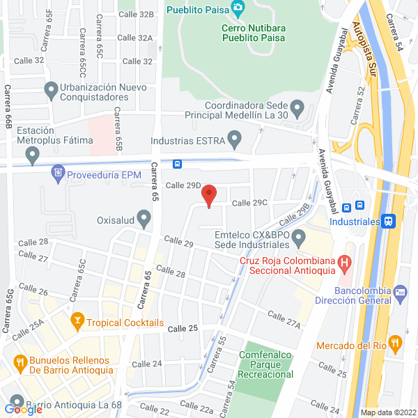 Mapa de Imrecol