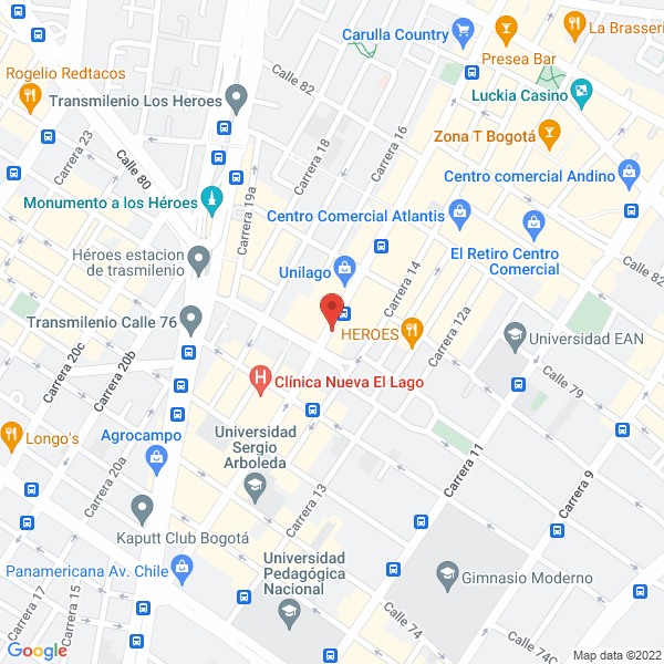 Mapa de Inacom Information System De Colombia S.A