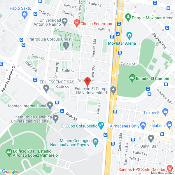 Mapa de Inalcec