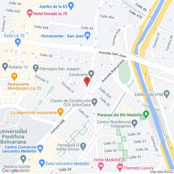 Mapa de Inalsi Ltda.