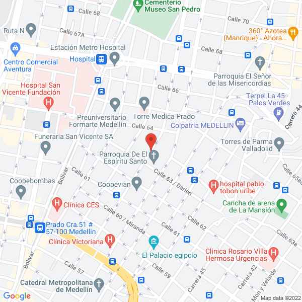 Mapa de Inbase