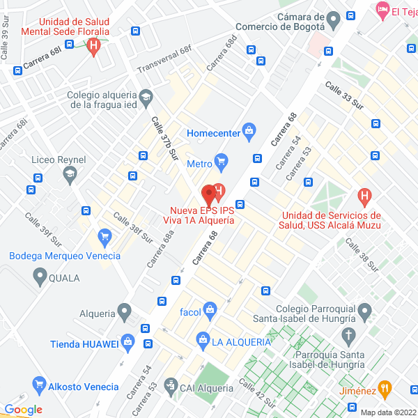 Mapa de Incodaflex S.A