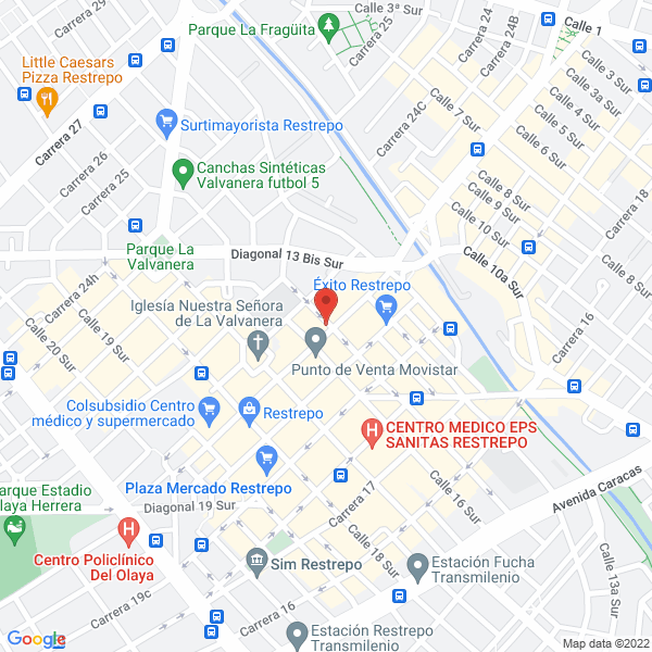 Mapa de Manufacturas Bryan