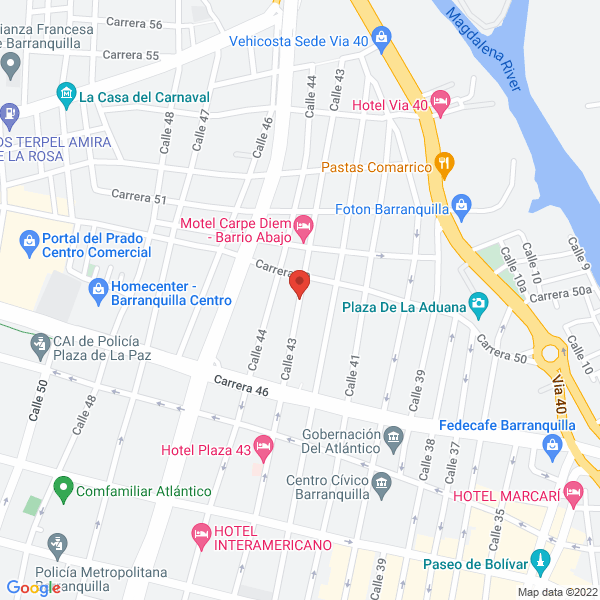 Map of Manufacturas Jazmir S.A.S.