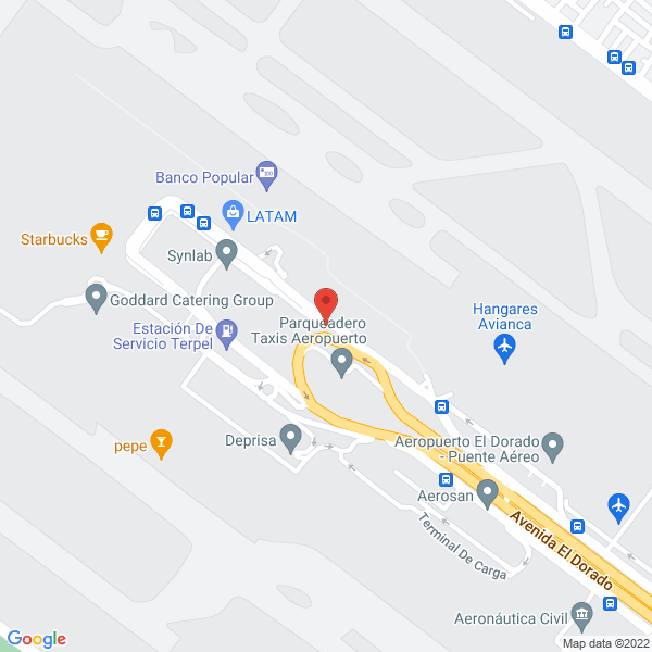 Mapa de Martinair Cargo