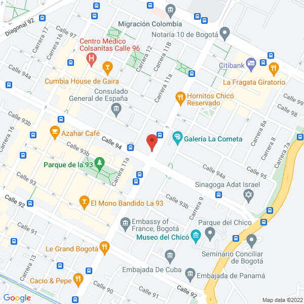 Mapa de Martinez Devia & Asociados S.A.S.