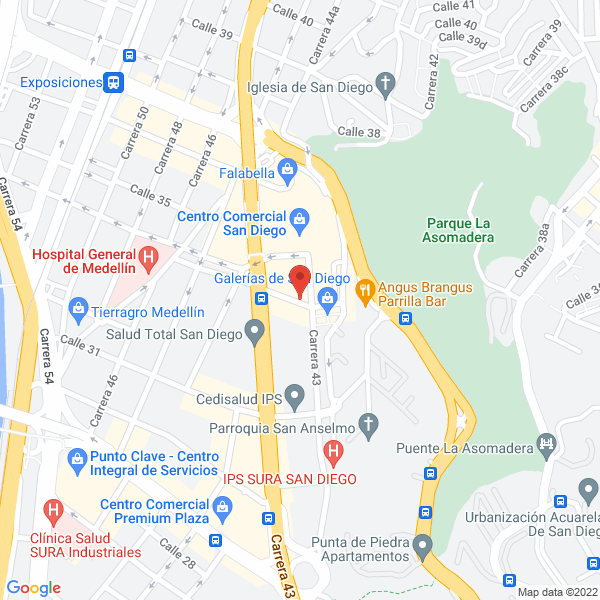 Mapa de Martinez Montoya Gabriel Jaime