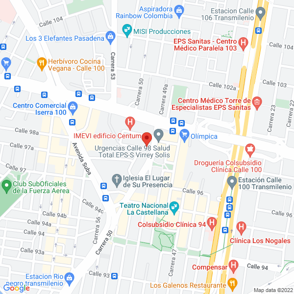 Mapa de Martinez Y Puerto S.A.S.