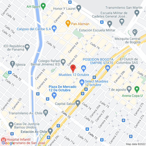 Mapa de Maruyama Internacional Ltda.