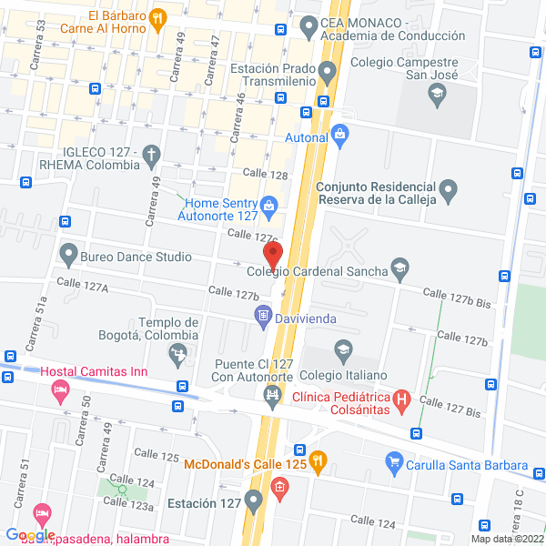 Mapa de Marzo Decor S.A.S.