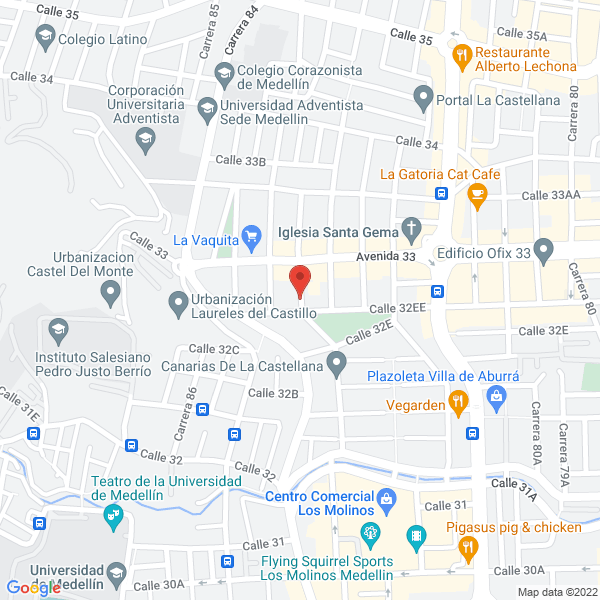 Mapa de Más Arquitectura Y Urbanismo S.A.S.