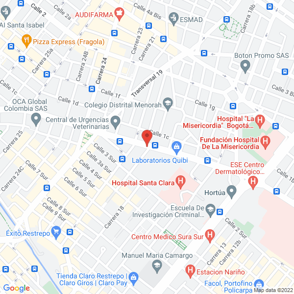 Mapa de Mas Repuestos Ltda