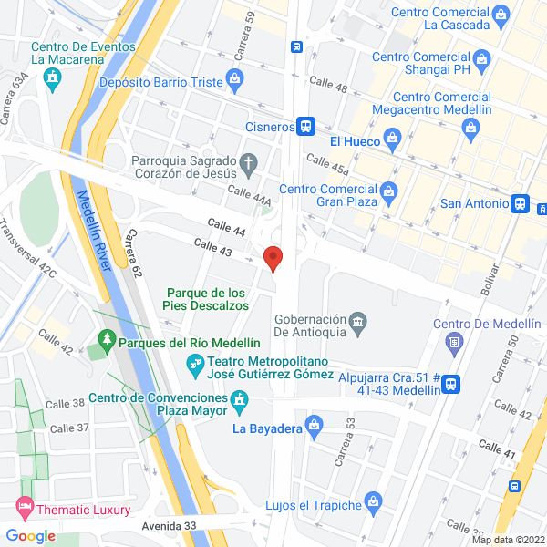 Mapa de Más Visión Comunidad Creativa