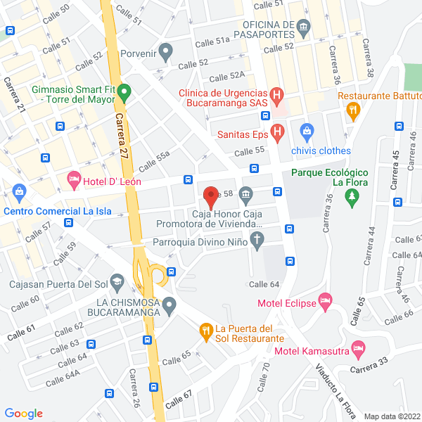 Map of L.C.A Publiteca