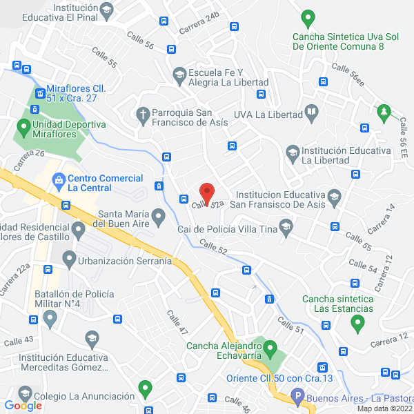 Mapa de La Altesa