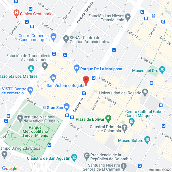 Mapa de La Bodega Del Bronce