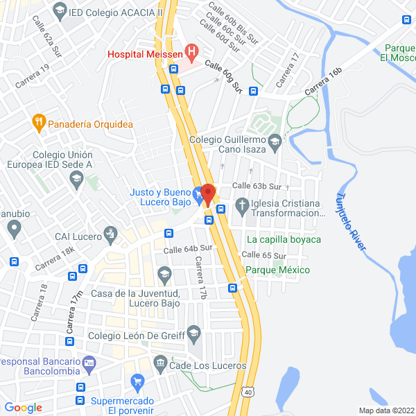 Mapa de La Casa De La Teja