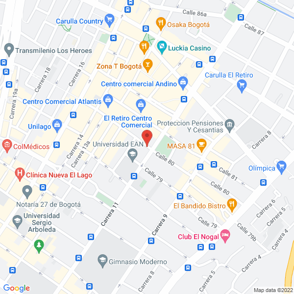 Mapa de Lavarrápido Ltda.