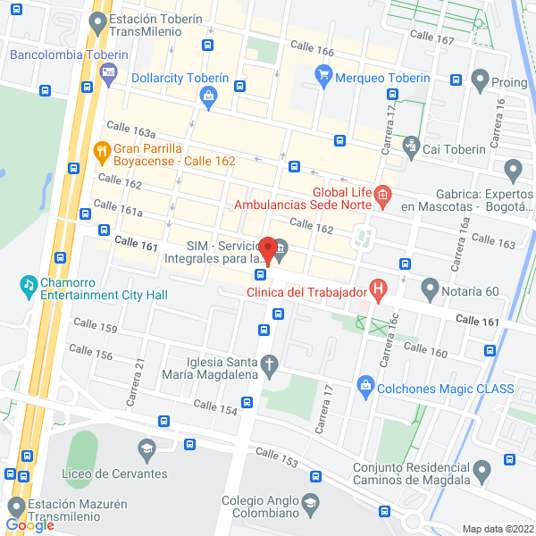 Mapa de Lavaseco Supratex