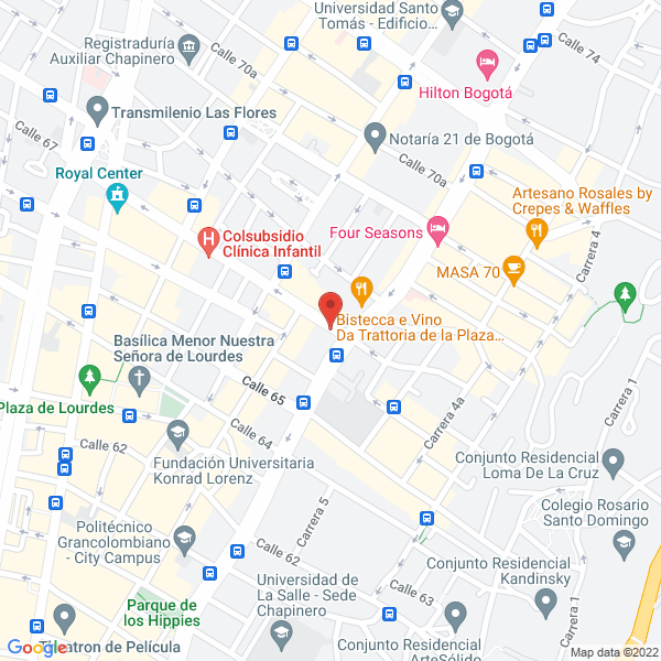 Mapa de Le Suitte Col S.A.S.