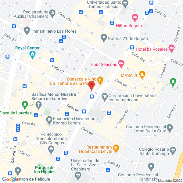 Mapa de Labware Colombia S.A.S.