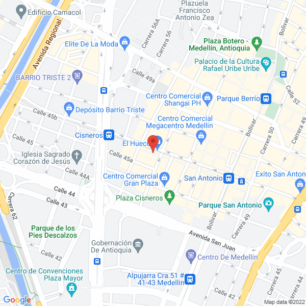 Mapa de Lácteos Mi Casa