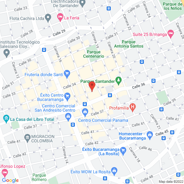 Map of Consultorio Jurídico Jorge Eduardo Lamo Gómez